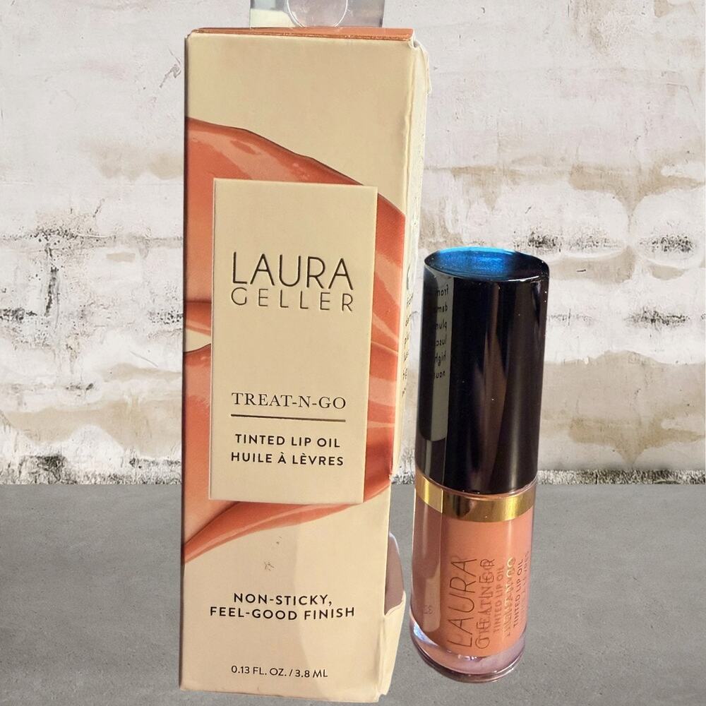 Laura Geller $19 Treat n Go Tinted Lip Oil in Finish Line NIB